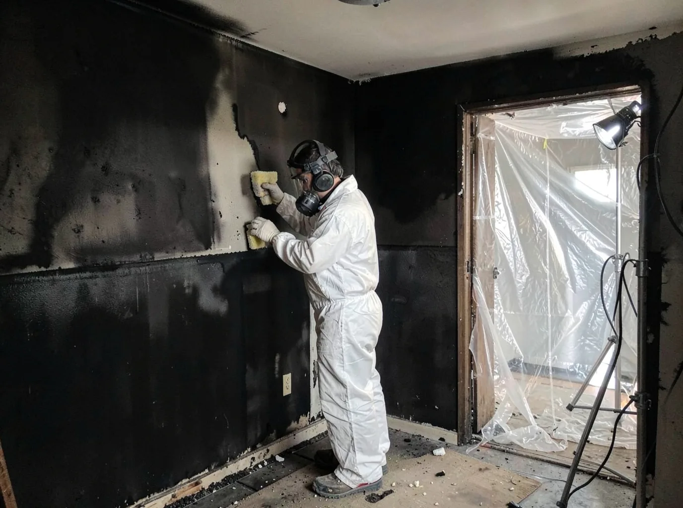 Fire Damage Restoration company in Bunker Hill, KS